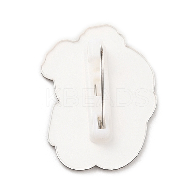 Cartoon Style Acrylic Brooches LS-JEWB-P018-02I-1