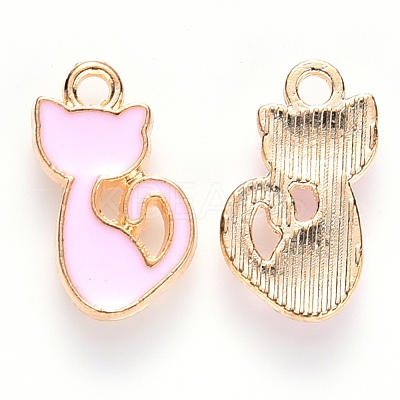 Alloy Enamel Charms ENAM-S121-032B-1