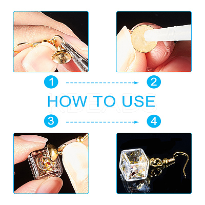 DIY Earrings Makings DIY-PH0027-28-1