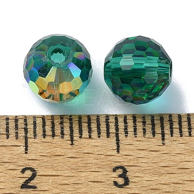 AB Color Plated Glass Beads EGLA-P059-02A-AB11-1