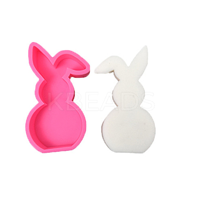 Easter Rabbit DIY Candle Silhouette Silicone Molds LS-CAND-M001-01C-1