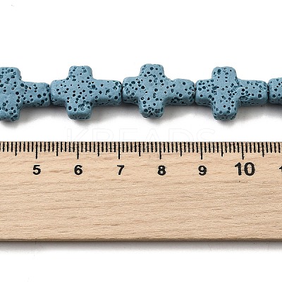Natural Lava Rock Beads Strands G-L498-E01-01D-1