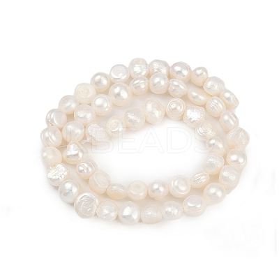 Natural Cultured Freshwater Pearl Beads Strands PEAR-P064-20B-02A-01-1