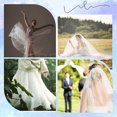 Polyester Mesh Fabric DIY-WH20009-40I-1