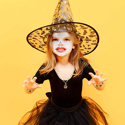 DIY Halloween Bracelet Making Kit for Children DIY-NB0006-93-1