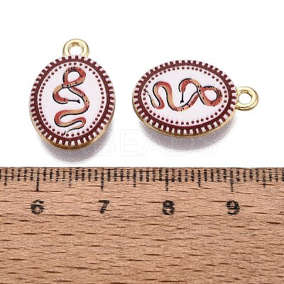 Printed Alloy Pendants PALLOY-SZC0008-05F-1