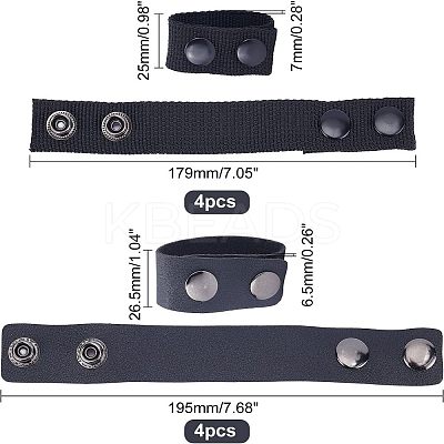 4Pcs Military Tactical Belt Buckle Heavy Duty and 1 Set Tactical Double Snap Belt Keeper Loop FIND-FH0002-66-1