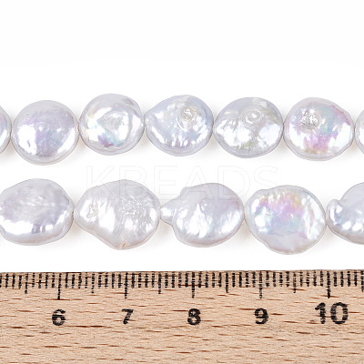 Natural Keshi Pearl Beads Strands PEAR-S018-02L-1