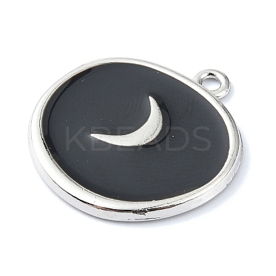Rack Plating Alloy Enamel Pendants ENAM-Z016-06P-03-1