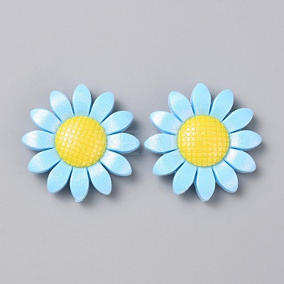 Food Grade Eco-Friendly Silicone Focal Beads SIL-TAC0015-09E-1