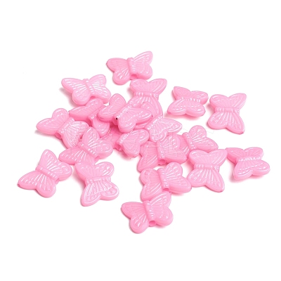 Opaque Acrylic Beads X-SACR-S025mm-01-1