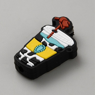 Food Grade Eco-Friendly Silicone Focal Beads SIL-SZC0005-20D-1