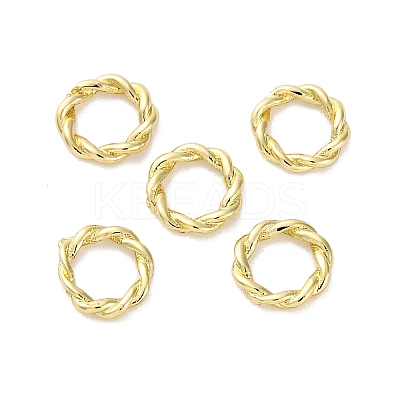 Brass Linking Rings KK-U042-01G-01-1