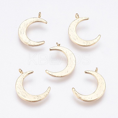 Brass Pendants X-KK-T016-48G-1