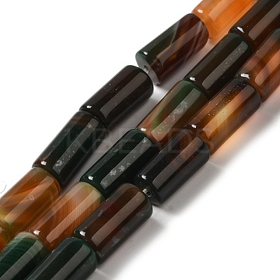 Natural Agate Beads Strands G-H295-E01-11-1