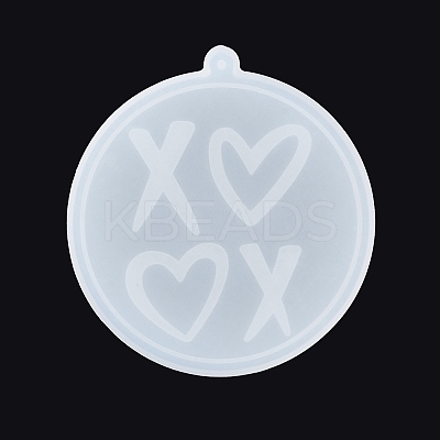 Valentine's Day Silicone Pendant Molds DIY-J009-07B-1