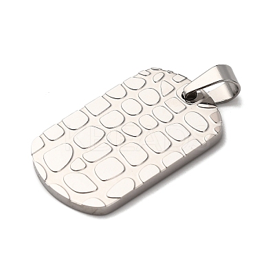 304 Stainless Steel Pendants STAS-F323-04P-1