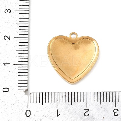 304 Stainless Steel Pendants STAS-C154-05A-G-1