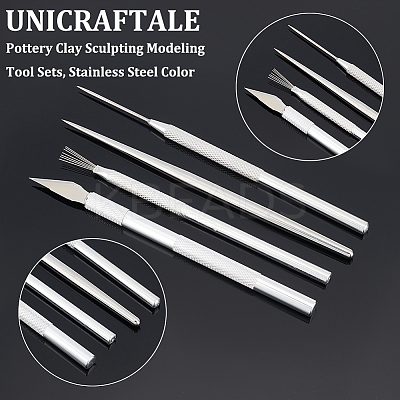 Pottery Clay Sculpting Modeling Tool Sets TOOL-UN0001-19-1