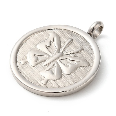 Non-Tarnish 304 Stainless Steel Pendants STAS-C086-06B-P-1