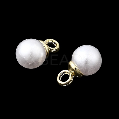 ABS Plastic Imitation Pearl Pendants FIND-H052-01B-04G-1