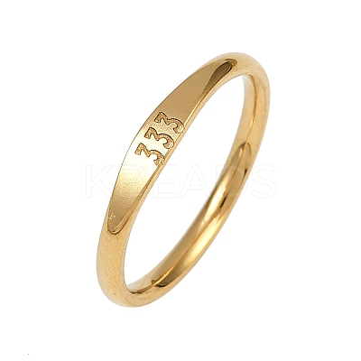 304 Stainless Steel Plain Band Rings LS-RJEW-P151-01G-01-1