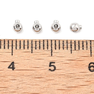 SHEGRACE Brass Crimp Beads XGRPCH339-188P-1