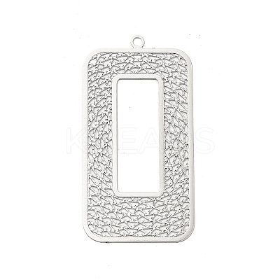 Rack Plating Brass Filigree Pendants KKC-K001-11P-1