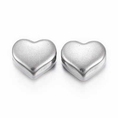 Tarnish Resistant 304 Stainless Steel Beads STAS-H398-25P-1