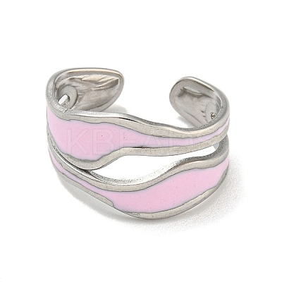 304 Stainless Steel Finger Ring RJEW-C077-02P-1