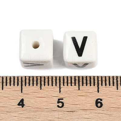 Porcelain Beads X1-PORC-R003-08V-1