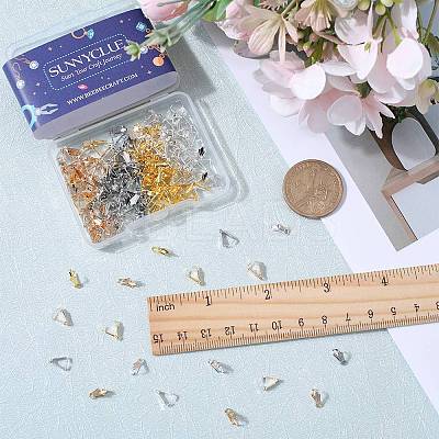 200Pcs 4 Colors Alloy Ice Pick Pinch Bails FIND-SC0006-12-1