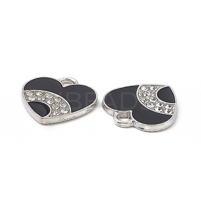 Alloy Crystal Rhinestone Pendants FIND-C019-19P-1