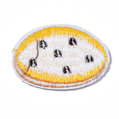 Computerized Embroidery Cloth Iron On/Sew On Patches AJEW-T005-15-1