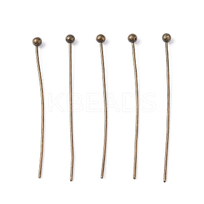 Brass Ball Head Pins LS-RP0.5x30mm-AB-1