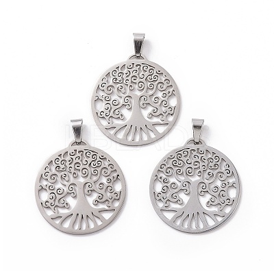 Non-Tarnish 201 Stainless Steel Pendants STAS-T046-JN269-1-1