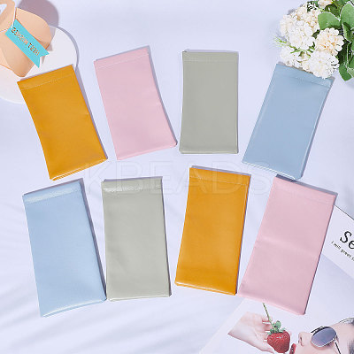 PU Imitation Leather Slip-in Glasses Case AJEW-CA0004-26-1