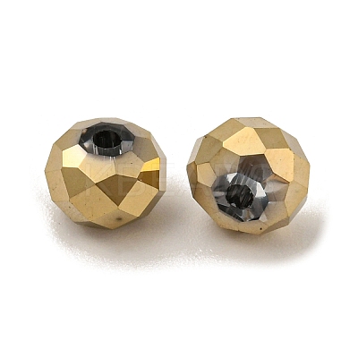 Electroplate Glass Beads EGLA-Z004-01A-03-1