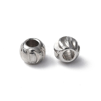 Non-Tarnish 201 Stainless Steel Beads STAS-G298-02A-P-1