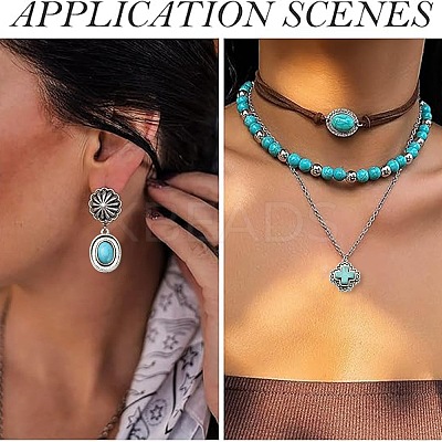 10Pcs 10 Styles Tibetan Style Alloy Pendants FIND-CJ0002-17-1