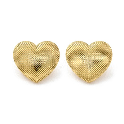 304 Stainless Steel Stud Earrings EJEW-C137-01G-1