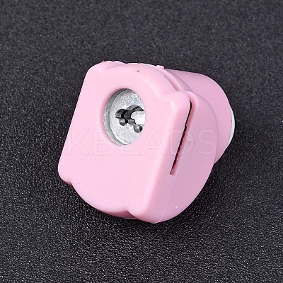 Random Single Color or Random Mixed Color Mini Plastic Craft Paper Punch Sets for Scrapbooking & Paper Crafts LS-AJEW-L051-02-1