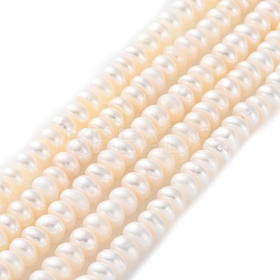 Natural Cultured Freshwater Pearl Beads Strands PEAR-I007-02D-01-1