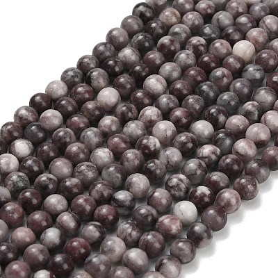 Natural Gemstone Beads Strands G-H067-A01-8mm-1