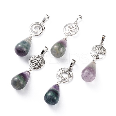 Yoga Chakra Jewelry G-P441-B05-1