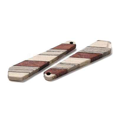 Wenge Wood & Sandalwood & White Ash Pendants WOOD-F013-05-1