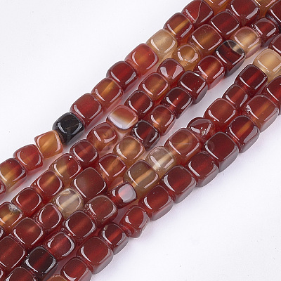 Natural Agate Beads Strands G-T121-04B-1