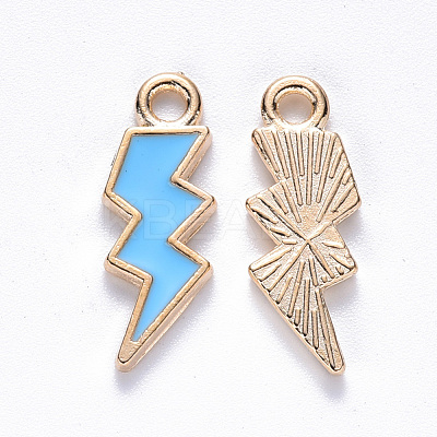 Alloy Enamel Pendants ENAM-N054-025E-1