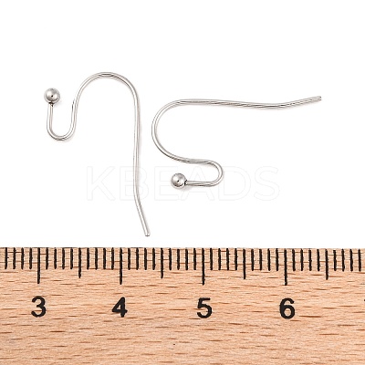 Tarnish Resistant 316 Surgical Stainless Steel Earring Hooks STAS-I045-03-1