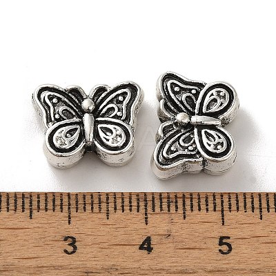 Tibetan Style Alloy Beads PALLOY-P302-14B-AS-1